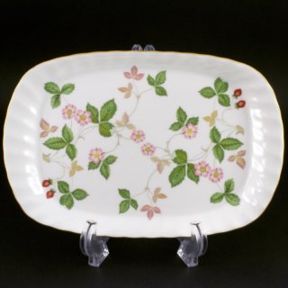 Alternative view of 陶磁器 イギリス ウェッジウッド（WEDGWOOD） スパイラルトレイ ワイルドストロベリ WILD STRAWBERRY 未使用品
