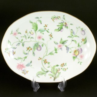 Alternative view of イギリス ウェッジウッド（WEDGWOOD） スウィートプラム プレート SWEET PLUM 255mm x 195mm 未使用品