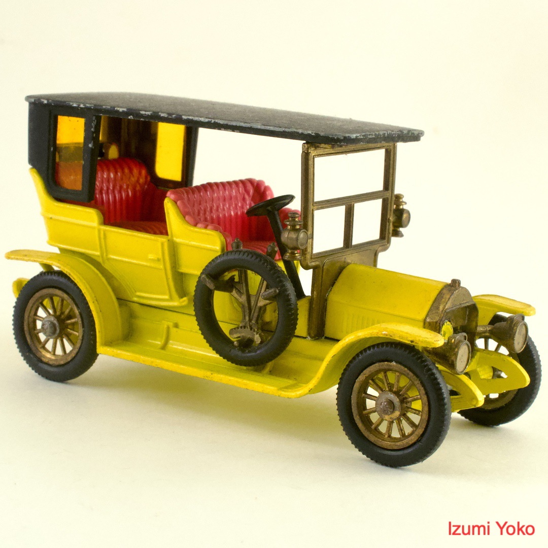 イギリス マッチボックス(matchbox) Models of Yesteryear Y-5 1907 PEUGEOT - 画像 (3)
