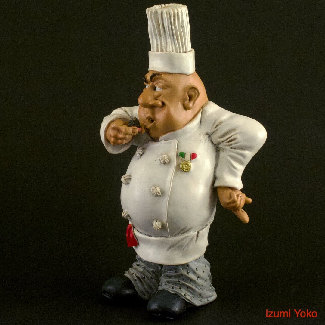 フィギュリン イタリア Les Alpes社 イタリアの頑固シェフ レストランキッチンクラフト - 画像 (11)