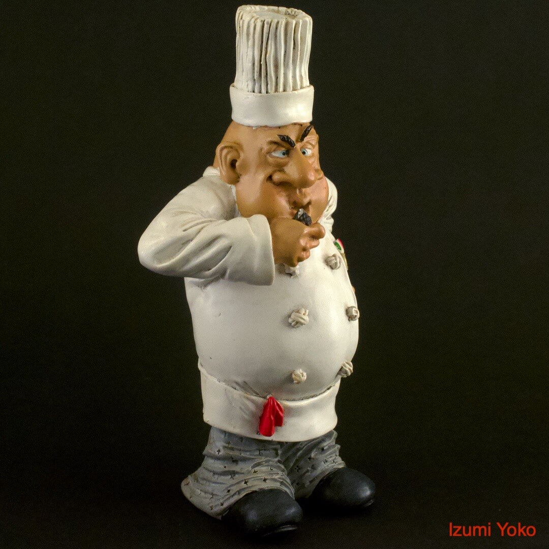 フィギュリン イタリア Les Alpes社 イタリアの頑固シェフ レストランキッチンクラフト - 画像 (9)