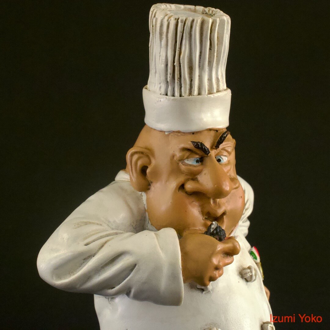 フィギュリン イタリア Les Alpes社 イタリアの頑固シェフ レストランキッチンクラフト - 画像 (8)