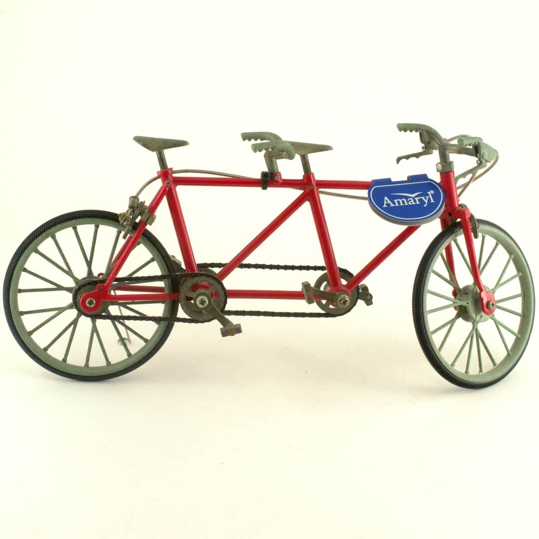 アマリール(Amaryl) ミニチュア自転車 二人乗り可動