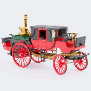 Alternative view of ミニカー イタリア ブルム（Brumm） 消防車 OLD FIRE Carro A Vapore Di Bordino X5 1854