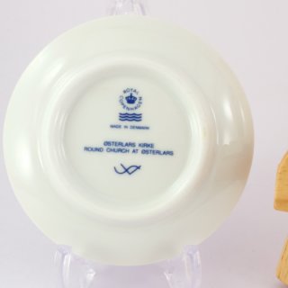 Alternative view of 陶磁器 デンマーク ロイヤルコペンハーゲン（Royal Copenhagen） 飾り小皿 1996 Christmas plaquette Osterlars Round Church