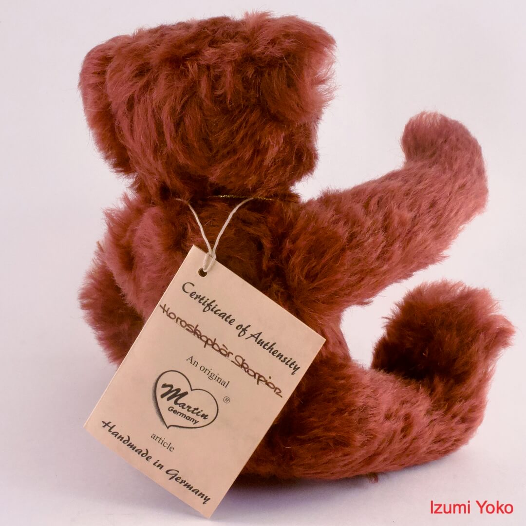 ドイツ マーティン(Martin) 星座シリーズ テディベア TEDDY BEAR さそり座 Horoscope Bear Scorpion - 画像 (4)
