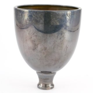 Alternative view of 有馬ロイヤルゴルフクラブ 銀カップ JULY '89 SILVER 970（脚無し、ジャンク品、箱なし）