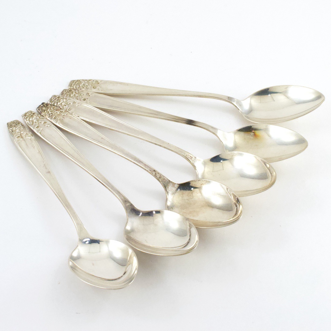 銀製 スプーン 6本セット(箱なし)