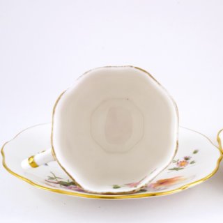 Alternative view of 陶磁器 イギリス ロイヤルクラウンダービー（Royal Crown Derby） ティーカップ・ソーサー 未使用（箱なし）