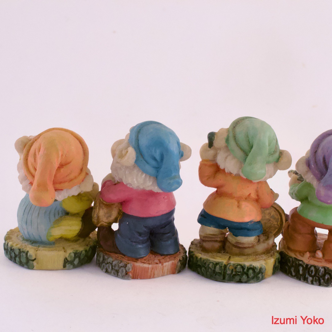 フィギュリン 小人の置物 5体セット - 画像 (9)