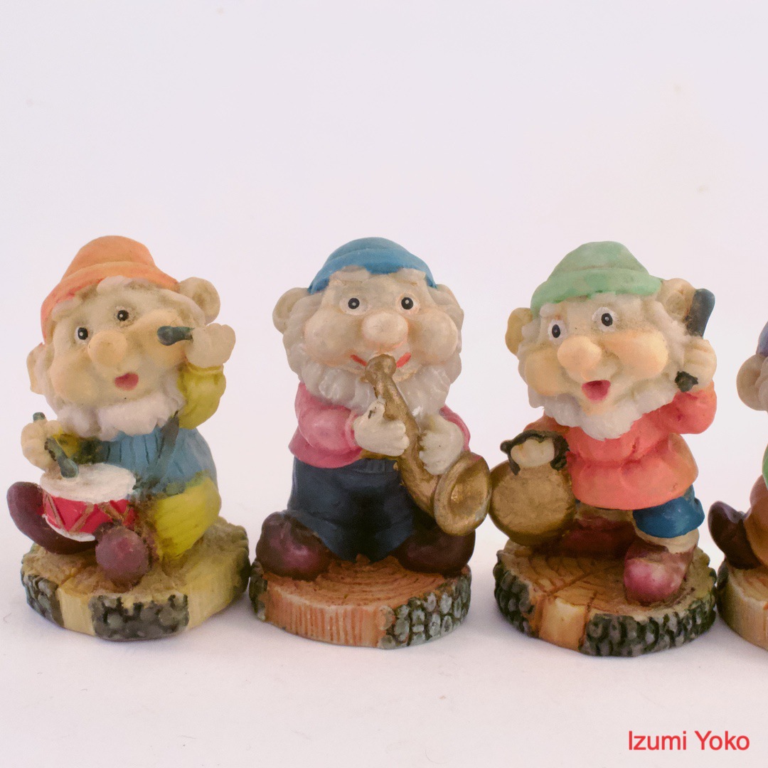 フィギュリン 小人の置物 5体セット - 画像 (3)