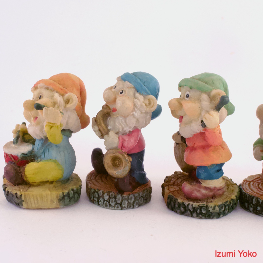 フィギュリン 小人の置物 5体セット - 画像 (5)