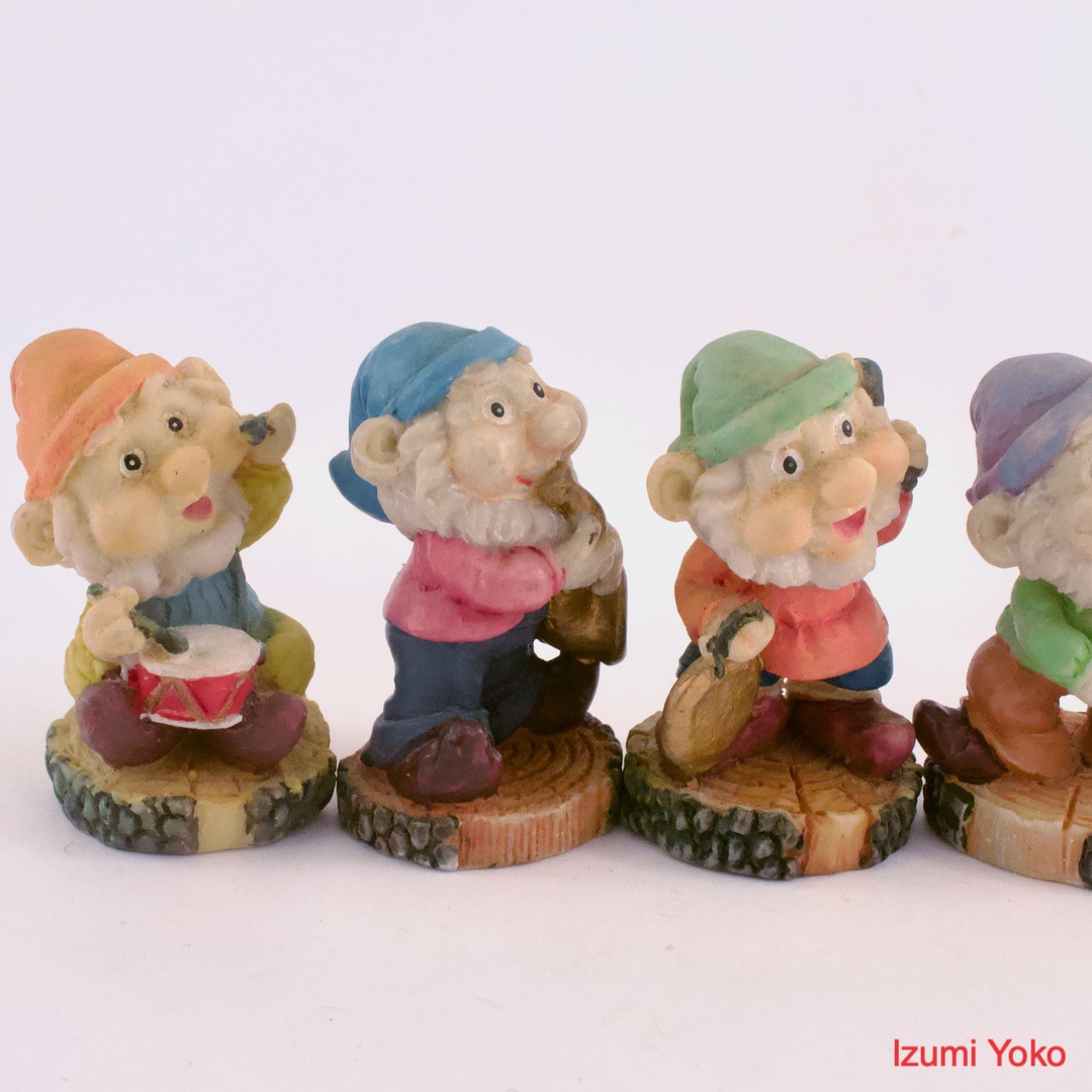 フィギュリン 小人の置物 5体セット - 画像 (7)