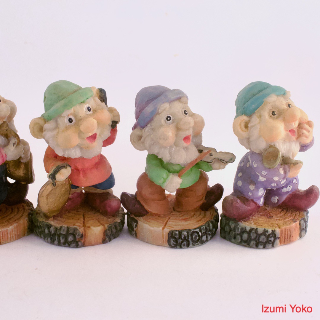 フィギュリン 小人の置物 5体セット - 画像 (8)