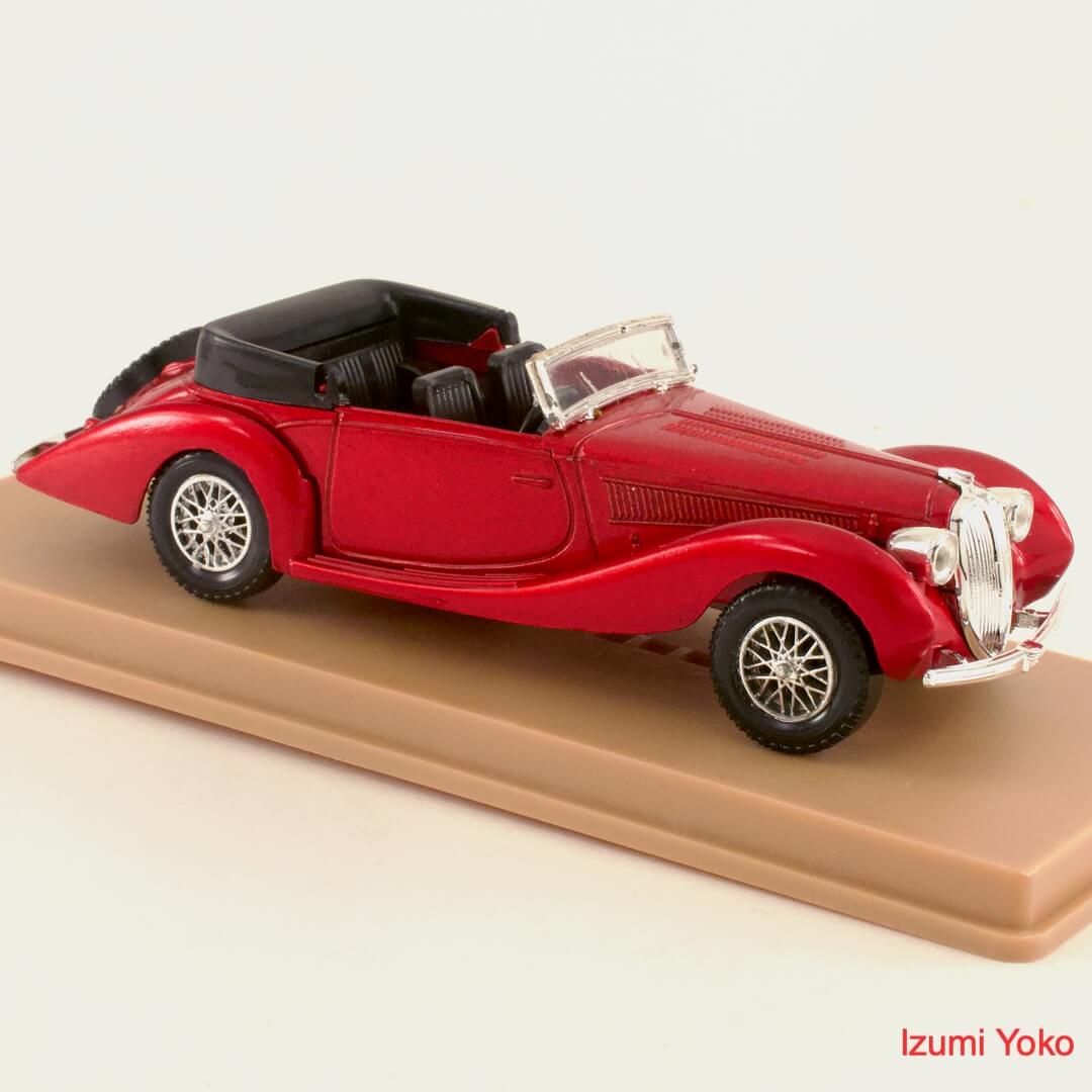 フランス ソリド(solido) ドライエ DELAHAYE 135M 1939 Figoni Falaschi - 画像 (9)