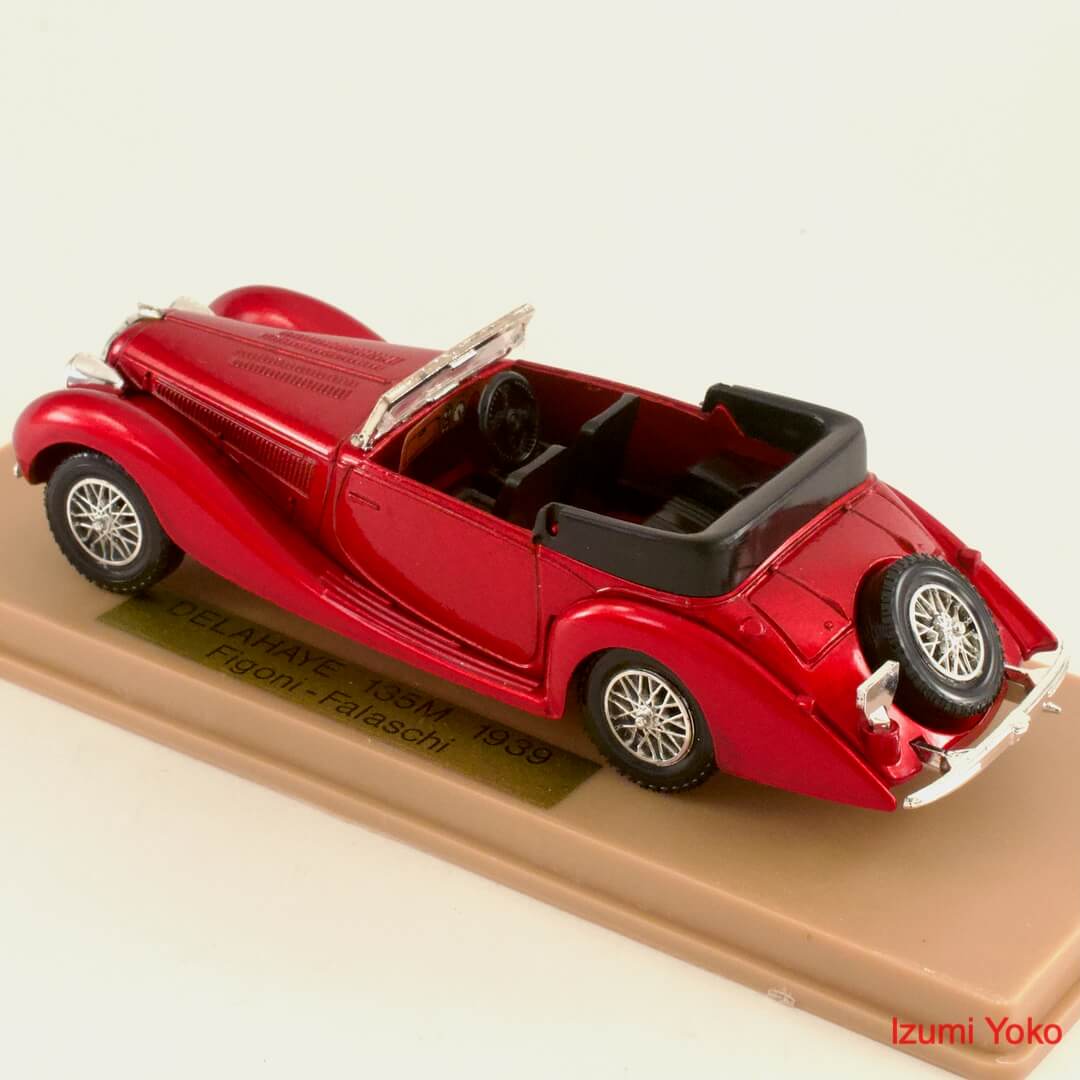 フランス ソリド(solido) ドライエ DELAHAYE 135M 1939 Figoni Falaschi - 画像 (3)