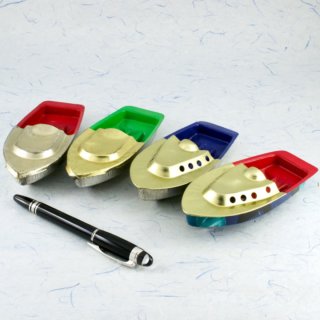 Alternative view of インド製 ロウソク モーターボートタイプ ポップポップボート 熱の科学 リサイクル素材