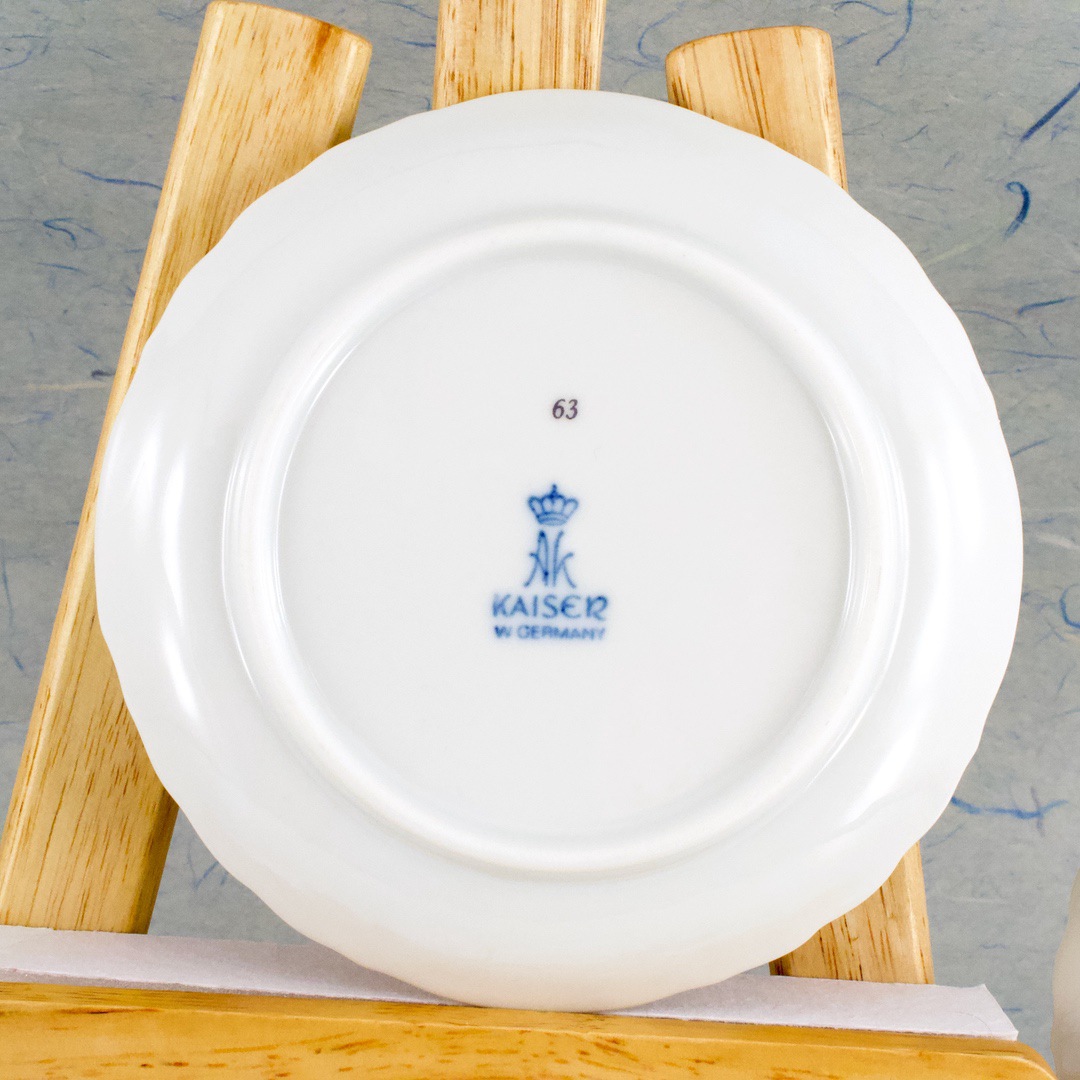 クリアランス特売 カイザー ドイツ Kaiser 5枚組 レア品 ドイツ製 城 プレート 絵皿 食器