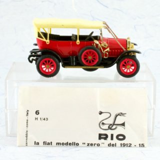 ★ミニカー リオモデル（RIO Models） フィアット FIAT modello zero del 1912 - 15 1/43（紙箱なし）★