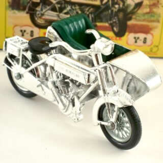 Alternative view of イギリス マッチボックス（matchbox） サイドカー Models of Yesteryear Y-8 1914 SUNBEAM MOTOR CYCLE 1/34