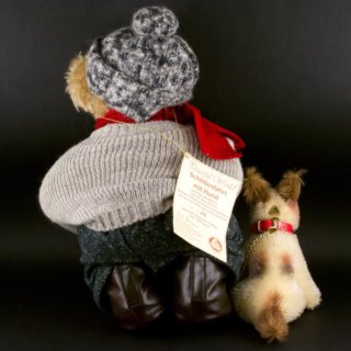 ぬいぐるみ テディハーマン（Teddy-Hermann） Teddy Bear テディベアと犬（箱なし）