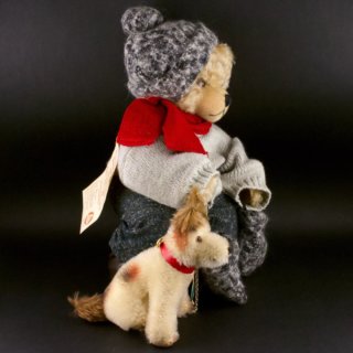 ぬいぐるみ テディハーマン（Teddy-Hermann） Teddy Bear テディベアと犬（箱なし）