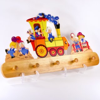 Alternative view of 西ドイツ メルテンスクンスト（MERTENS KUNST） 木のハンガー No.3098 Garderobe Coat rack 1985 by Alfred Mertens Pfullingen