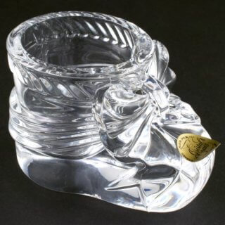 Alternative view of フランス Verrerie-Cristallerie d’Arques クリスタルガラス 24% ブーツの置物