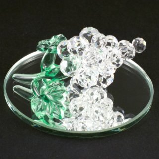 Alternative view of チェコ プレシオサ（PRECIOSA） クリスタルガラス 葡萄の置物