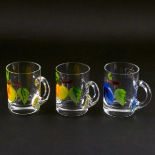 Alternative view of ハンガリー フェルニオン チェリーシリーズ ミニグラス セット 10152 未使用