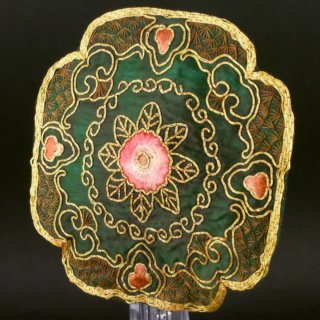 Alternative view of アンティーク コースター 敷物 花の刺繍 中国骨董 MAGNOLIA（箱なし）