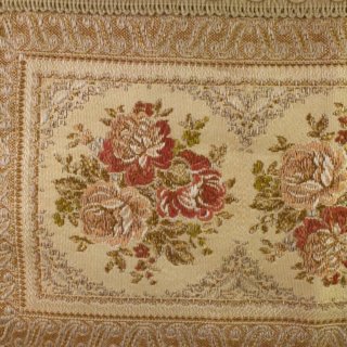 Alternative view of ドイツ アンティーク コースター 敷物 花柄 （箱なし）