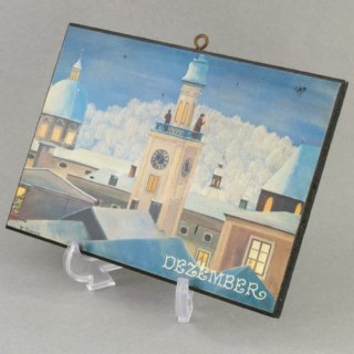 Alternative view of 西ドイツ 壁絵 DEZEMBER 幅150mm（箱なし）