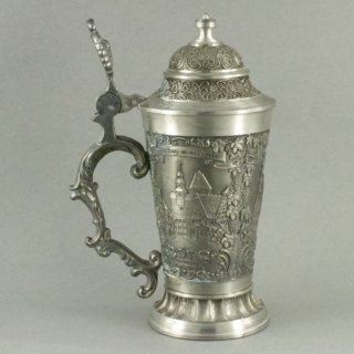 Alternative view of ドイツ（Zinn Becker） マグ 95%錫製 口部直径62mm、306g（約）