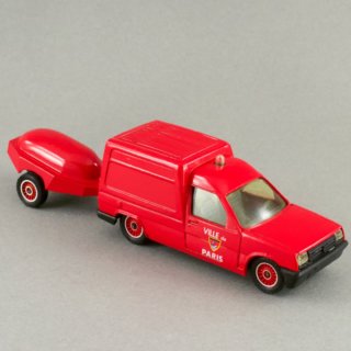 Alternative view of ミニカー フランス ソリド（solido） 消防 EXPRESS VILLE de PARIS 1/43