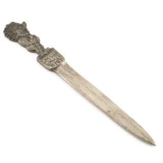 Alternative view of ノルウェー ピューター（Pewter HS） ペーパーナイフ レターオープナー paper knife