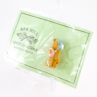 Alternative view of イギリス R&R HILL UPCOTT COLLECTIONS テディベア ブローチ 未開封