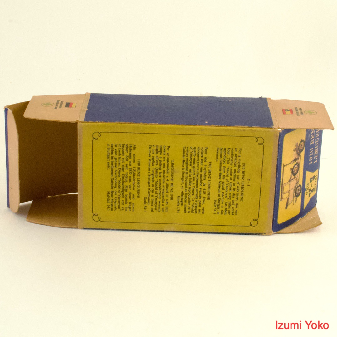 イギリス マッチボックス（matchbox） Models of Yesteryear Y-3 1910