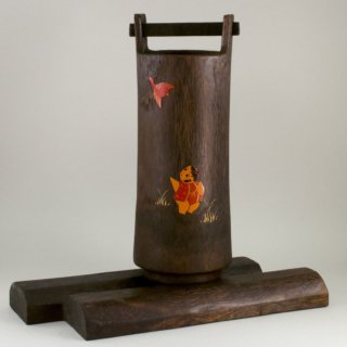 Alternative view of 金沢 桐工芸 桐の木 華道 花器 未使用品