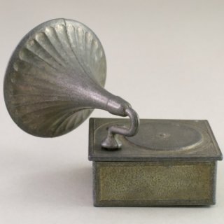 Alternative view of アンティーク 置物 蓄音機 756160 高さ55mm（箱なし）