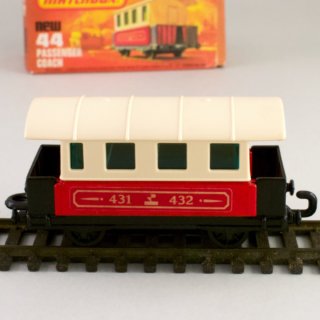 Alternative view of ミニカー イギリス マッチボックス（matchbox） 客車 superfast COLLECT ALL 75 MODELS PASSENGER COACH NEW44 1978 No.44