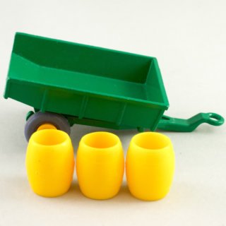 Alternative view of ミニカー イギリス マッチボックス（matchbox） トレーラー TIPPING TRAILER No.51 グレータイヤ