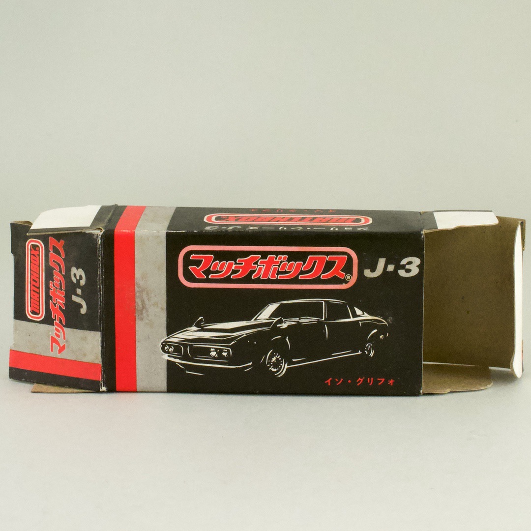 ミニカー イギリス マッチボックス（matchbox） superfast ジョリーシリーズ J3 イソ・グリフォ ISO GRIFO No.14