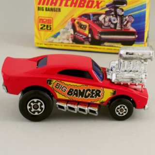 Alternative view of ミニカー イギリス マッチボックス（matchbox） superfast BIG BANGER NEW26 No.26 1972