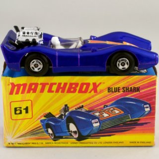 ミニカー イギリス マッチボックス（matchbox） superfast BLUE SHARK No.61 1971
