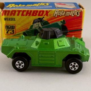 Alternative view of イギリス マッチボックス（matchbox） new47 Rola matics WEASEL No.73 1973