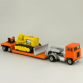 Alternative view of ミニカー イギリス マッチボックス（matchbox） Lesney SUPER KINGS K23 SCAMMEL TRACTOR/LOW LOADER/SUPER BULLDOZER（箱なし）