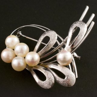 Alternative view of シルバー 銀製 ブローチ レディース 「SILVER」刻印あり 9g