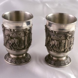 Alternative view of ドイツ（SKS） マグカップ ２点セット 95%錫製 ２点で129g（約）