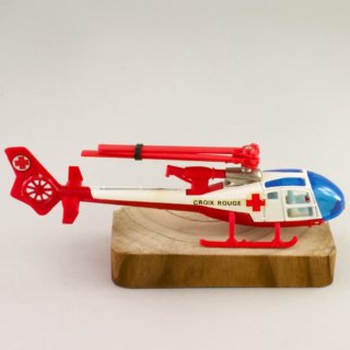 Alternative view of フランス マジョレット（Majorette） ヘリコプター CROIX ROUGE No.371 ECH 1/70 ブリスターパック 開封済み